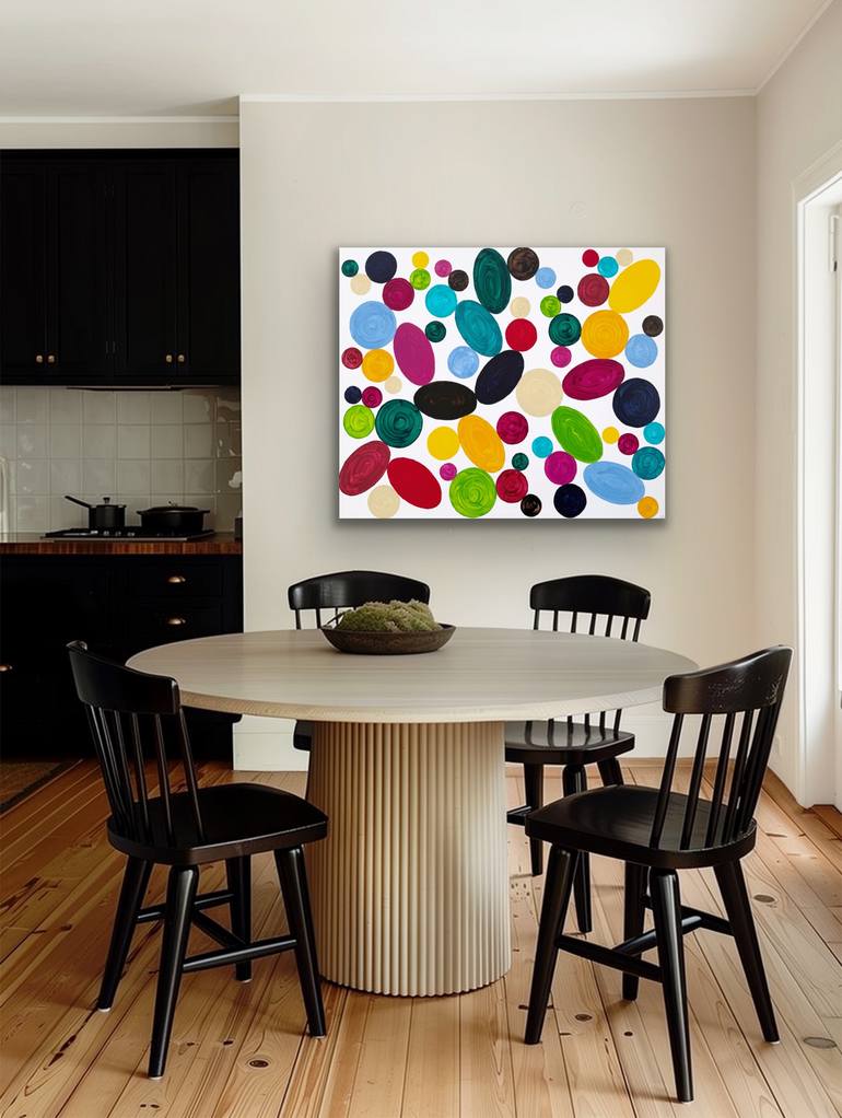 Original Abstract Expressionism Abstract Painting by Astrid Stoeppel