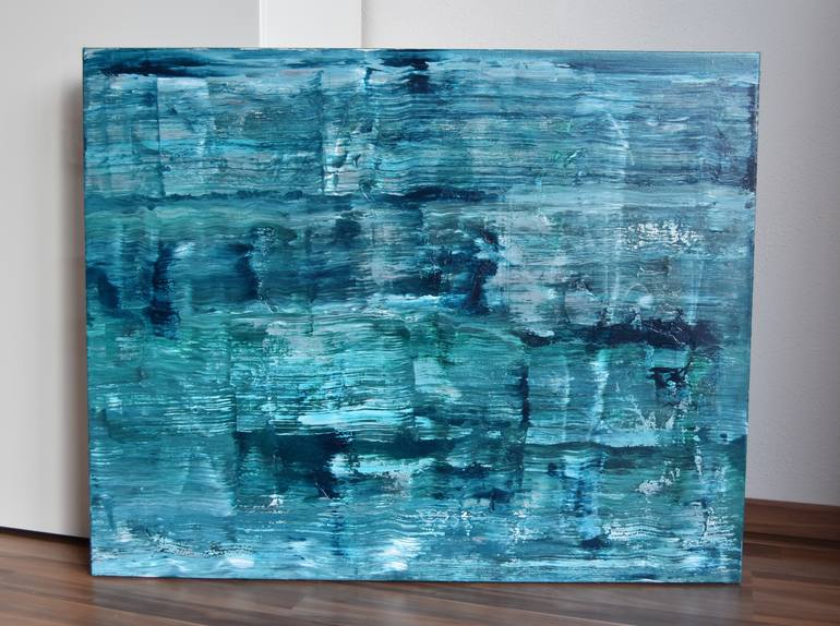 Original Abstract Expressionism Abstract Painting by Astrid Stoeppel