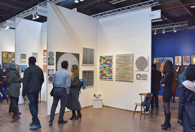 Original Abstract Expressionism Abstract Painting by Astrid Stoeppel