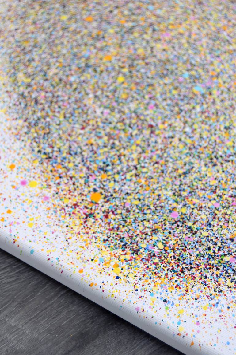 Original Abstract Expressionism Abstract Painting by Astrid Stoeppel