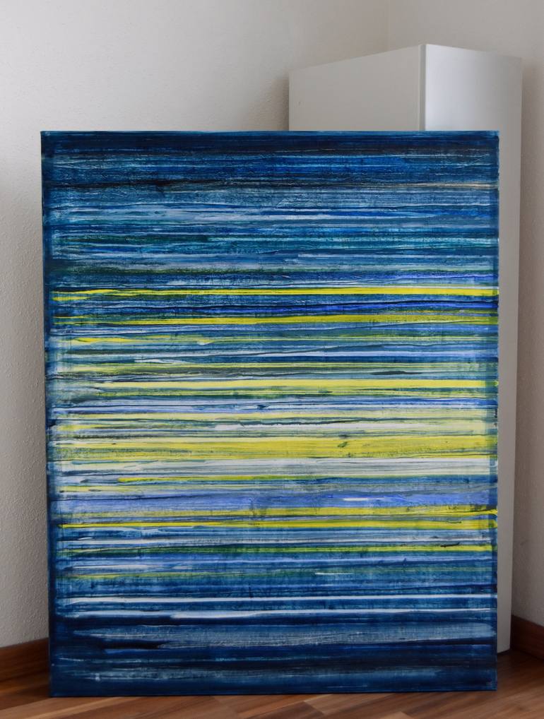 Original Abstract Expressionism Abstract Painting by Astrid Stoeppel