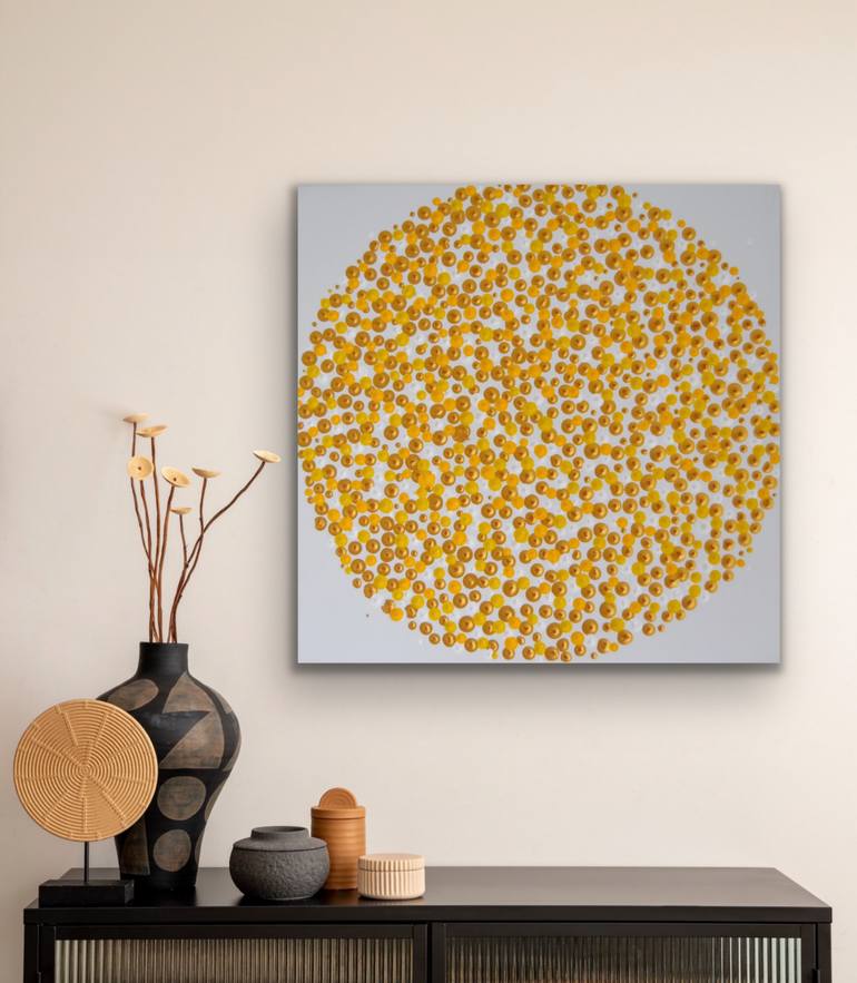 Original Abstract Expressionism Abstract Painting by Astrid Stoeppel
