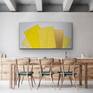 Geometric yellow! room