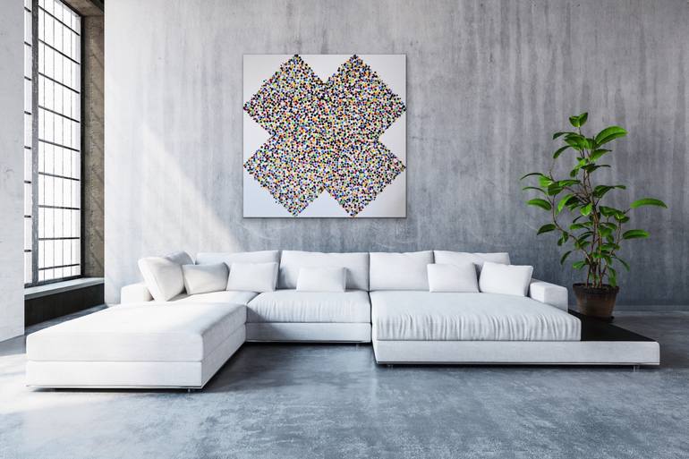 Original Abstract Expressionism Abstract Painting by Astrid Stoeppel