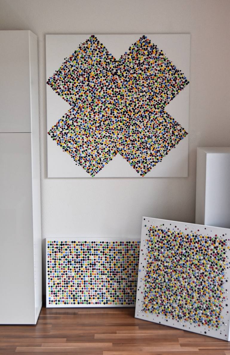 Original Abstract Expressionism Abstract Painting by Astrid Stoeppel