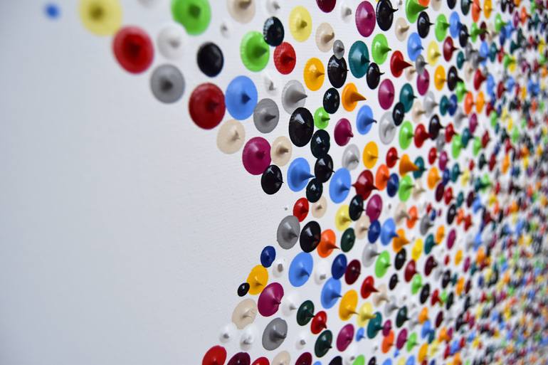 Original Abstract Expressionism Abstract Painting by Astrid Stoeppel