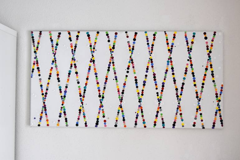 Original Minimalism Abstract Painting by Astrid Stoeppel