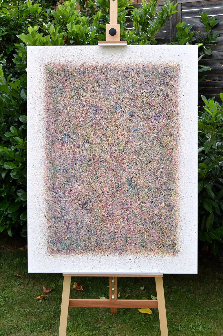 Original Abstract Expressionism Abstract Painting by Astrid Stoeppel