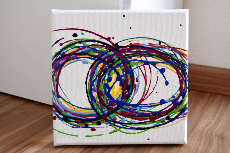 Original Abstract Expressionism Abstract Painting by Astrid Stoeppel