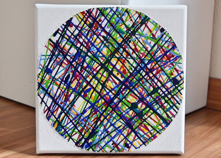 Original Abstract Expressionism Abstract Painting by Astrid Stoeppel
