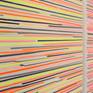Blacklight stripes! detail
