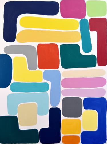 Original Minimalism Abstract Paintings by Astrid Stoeppel