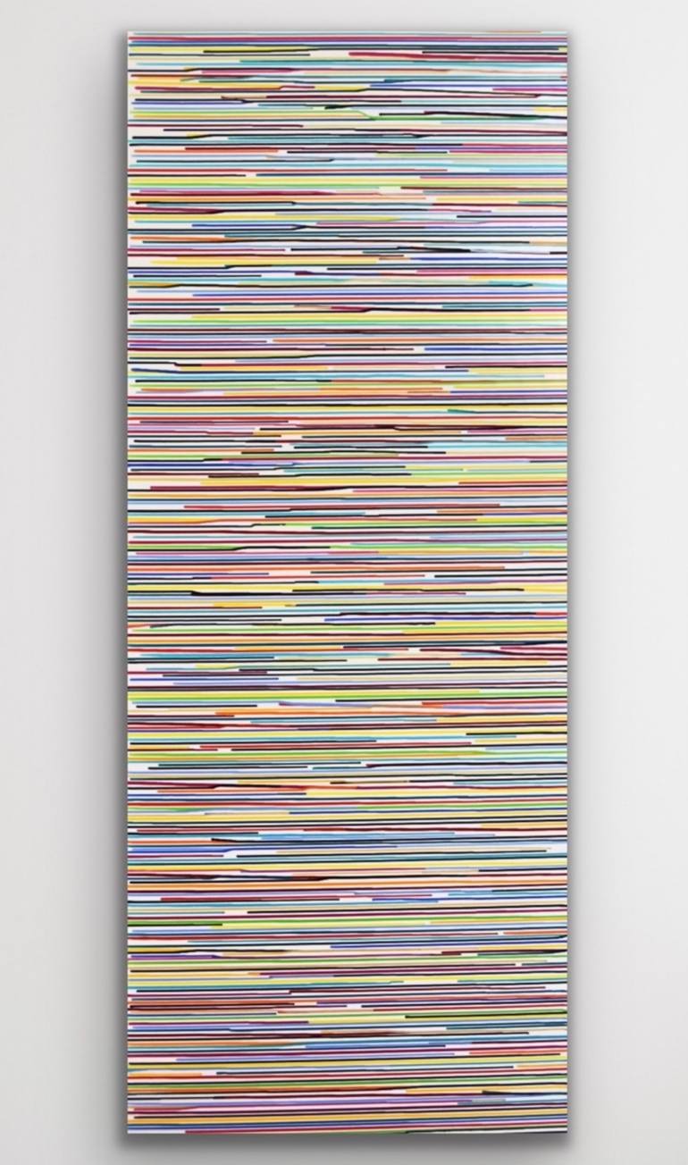 Original Minimalism Abstract Painting by Astrid Stoeppel