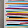 Colorful stripes #4 detail