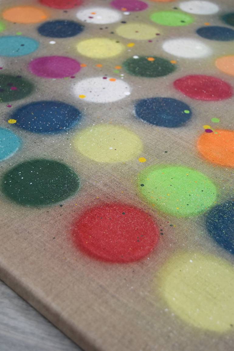 Original Street Art Abstract Painting by Astrid Stoeppel