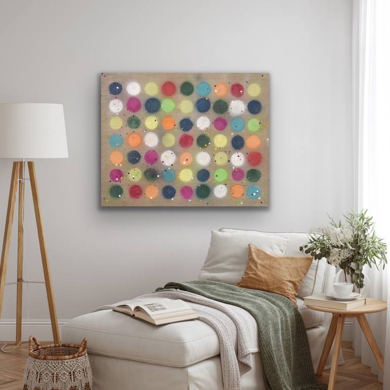 Original Street Art Abstract Painting by Astrid Stoeppel