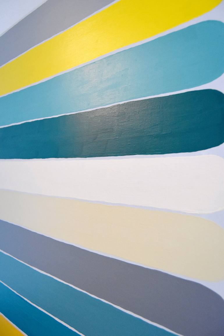 Original Minimalism Abstract Painting by Astrid Stoeppel