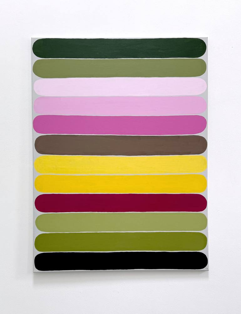 Original Minimalism Abstract Painting by Astrid Stoeppel