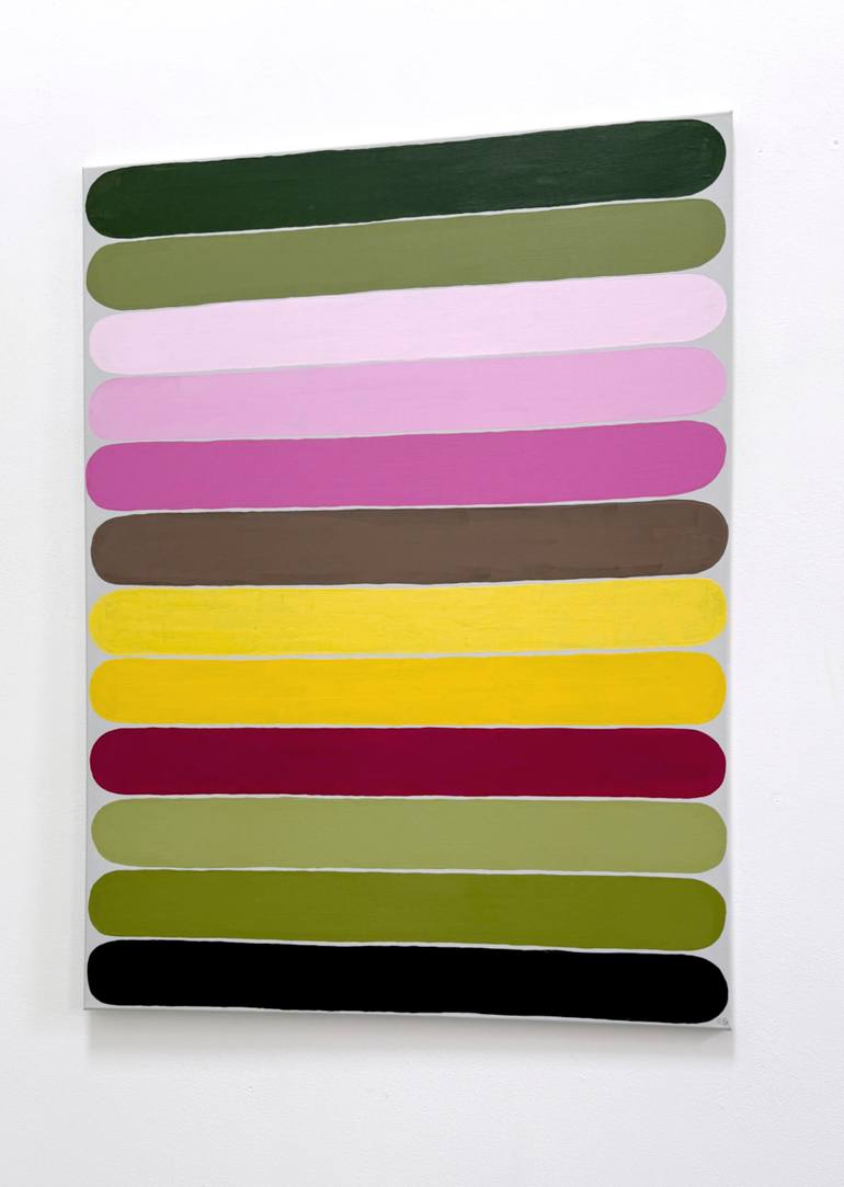 Original Minimalism Abstract Painting by Astrid Stoeppel