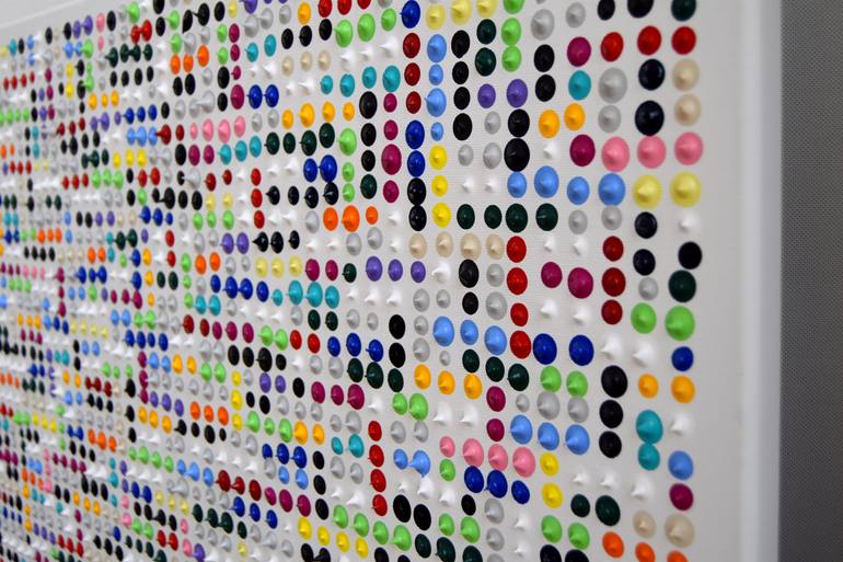 Original Minimalism Abstract Painting by Astrid Stoeppel