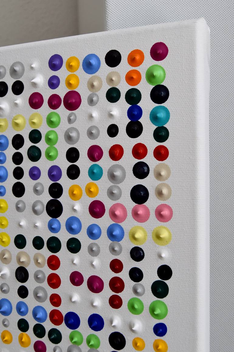 Original Minimalism Abstract Painting by Astrid Stoeppel