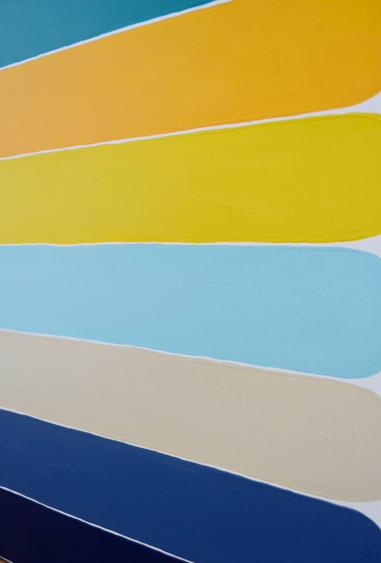 Original Minimalism Abstract Painting by Astrid Stoeppel