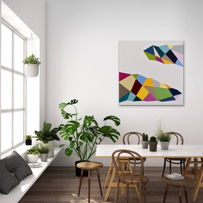 Original Abstract Painting by Astrid Stoeppel