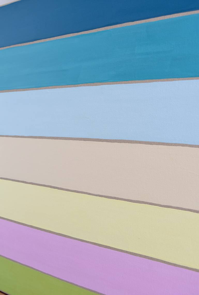 Original Minimalism Abstract Painting by Astrid Stoeppel