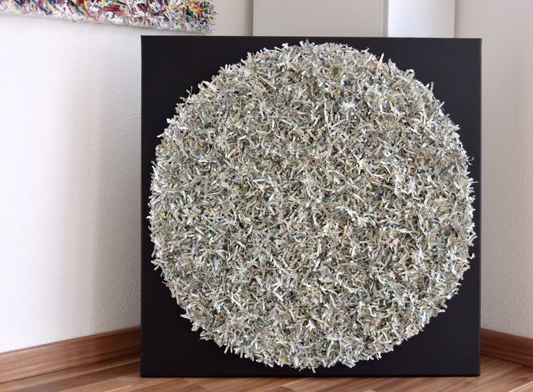 Original Geometric Sculpture by Astrid Stoeppel