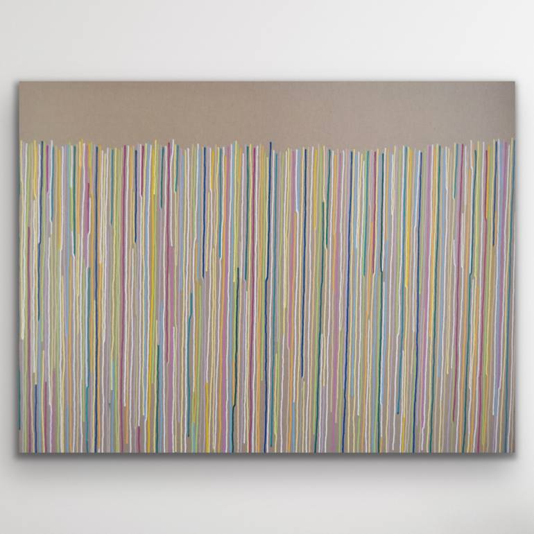 Original Abstract Expressionism Abstract Painting by Astrid Stoeppel