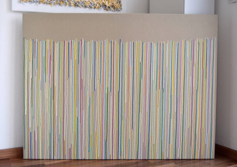 Original Abstract Expressionism Abstract Painting by Astrid Stoeppel