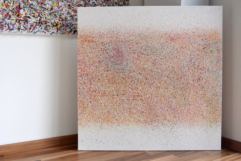 Original Minimalism Abstract Painting by Astrid Stoeppel