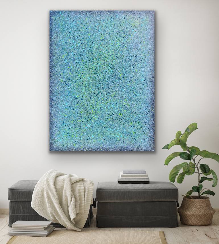 Original Abstract Expressionism Abstract Painting by Astrid Stoeppel