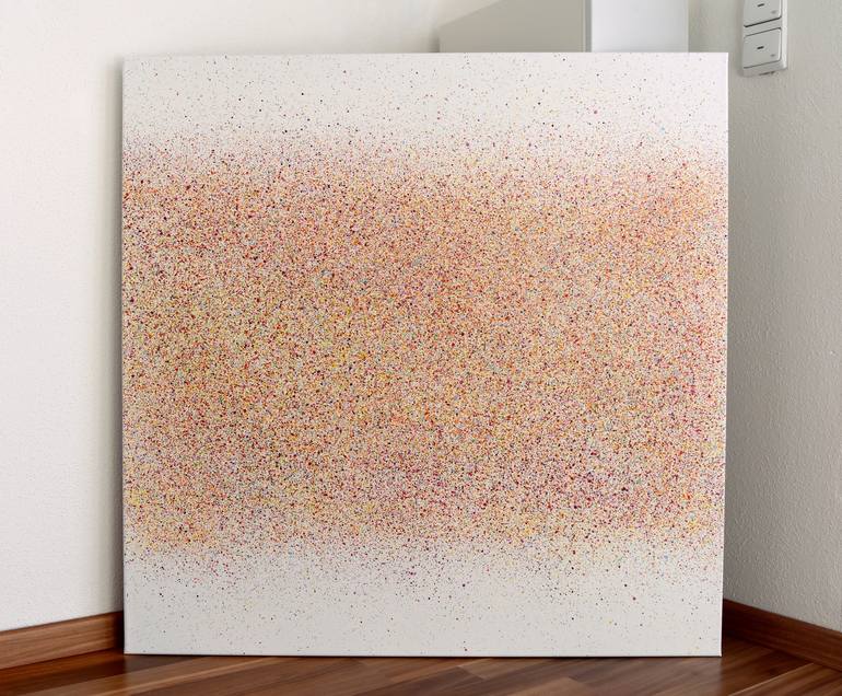 Original Minimalism Abstract Painting by Astrid Stoeppel