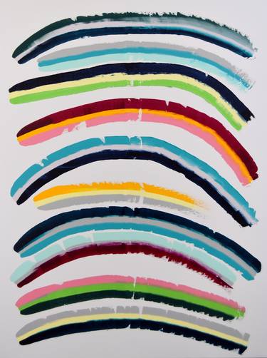 Print of Pop Art Abstract Paintings by Astrid Stoeppel