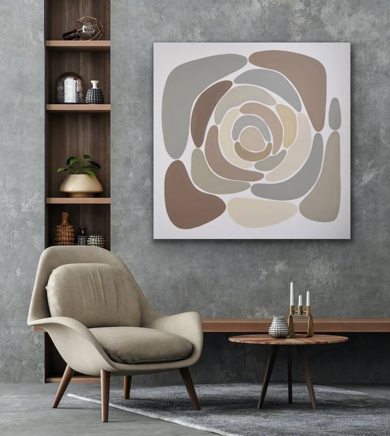 Original Abstract Expressionism Abstract Painting by Astrid Stoeppel