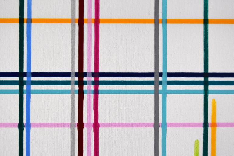 Original Minimalism Abstract Painting by Astrid Stoeppel