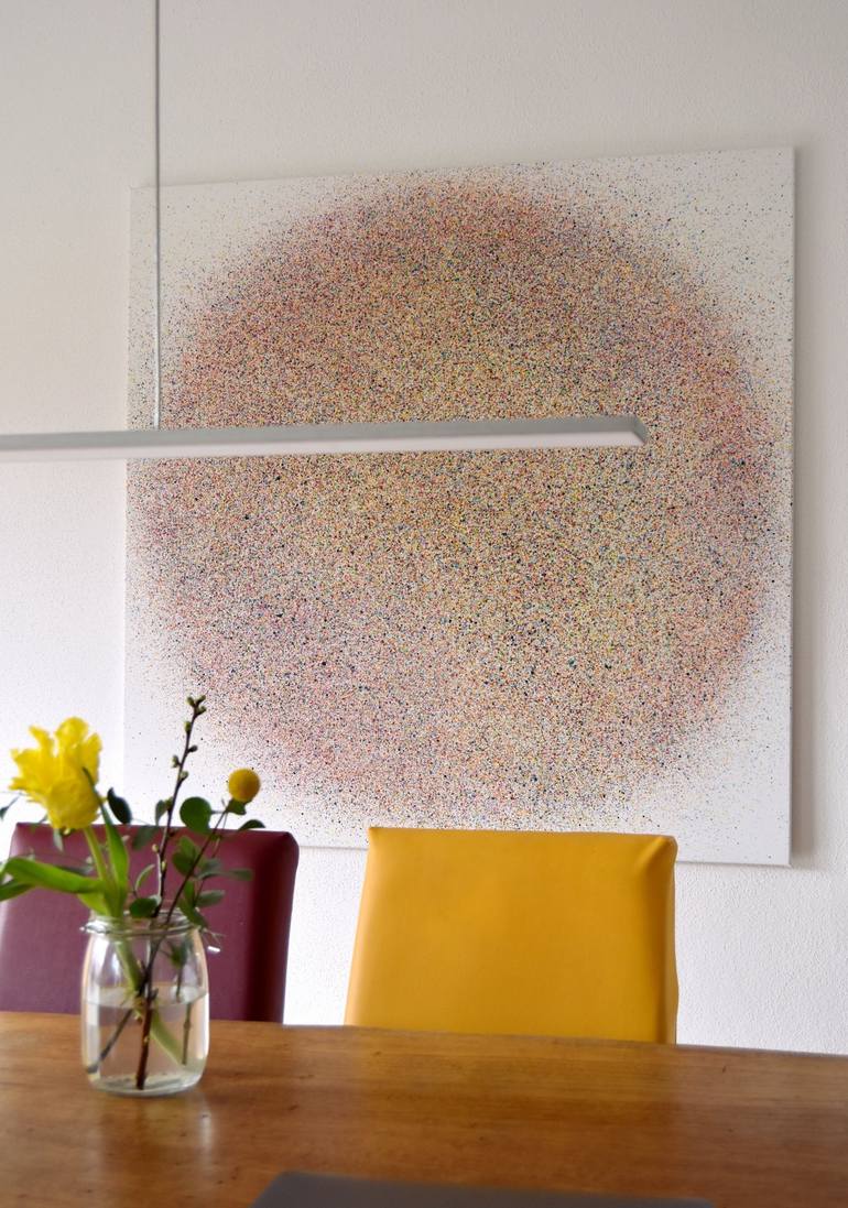 Original Minimalism Abstract Painting by Astrid Stoeppel