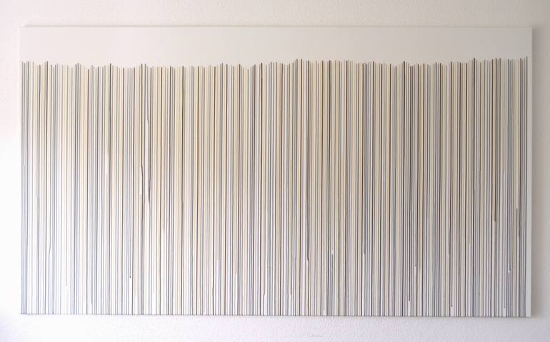 Original Minimalism Abstract Painting by Astrid Stoeppel