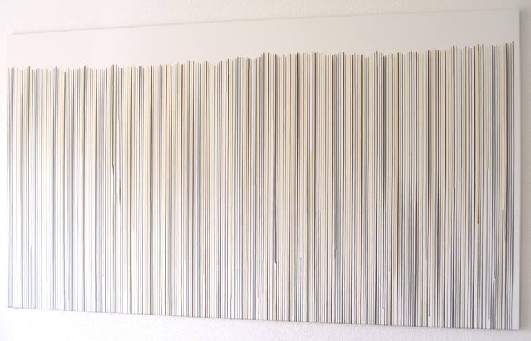 Original Minimalism Abstract Painting by Astrid Stoeppel