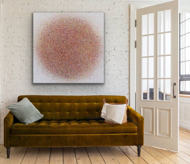 Original Minimalism Abstract Painting by Astrid Stoeppel