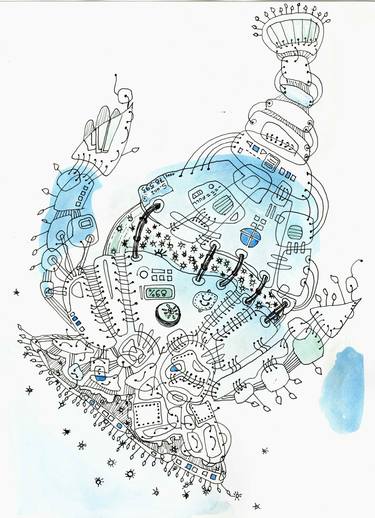 Print of Conceptual Water Drawings by Luisirene Serpi
