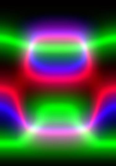 Original Contemporary Love Digital by Elīna Lazdiņa
