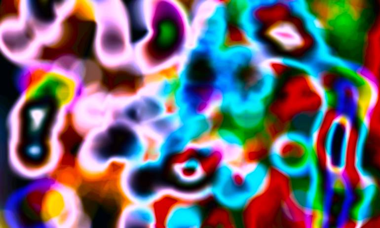 Original Abstract Painting by Elina Lazdina | Abstract Art on Canvas | Happy New Year_movement