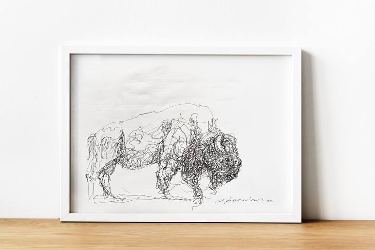 Original Contemporary Animal Drawing by Onur Karaalioglu