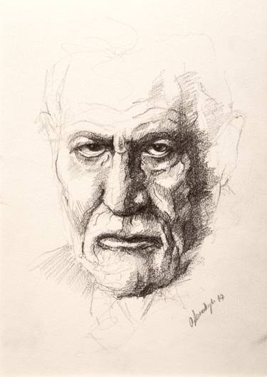 Portrait of Sigmund Freud thumb