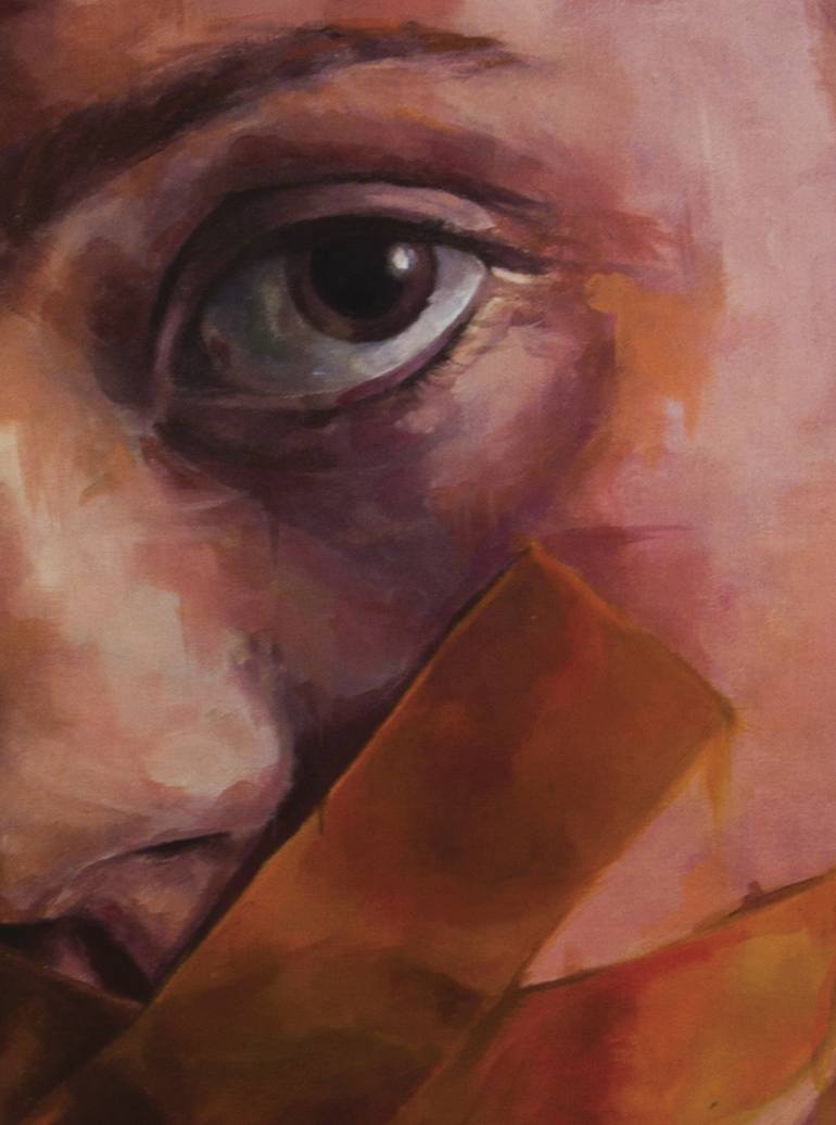 Original Expressionism People Painting by Onur Karaalioglu