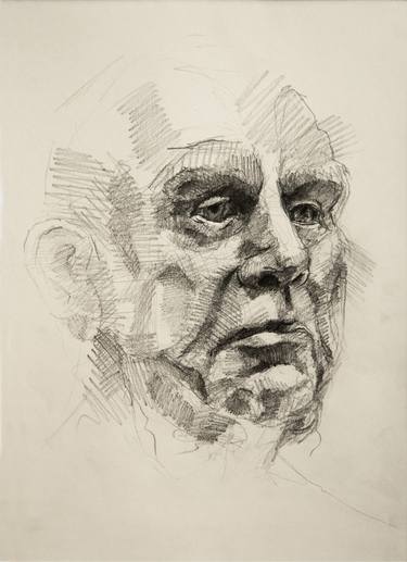 Original Expressionism Portrait Drawings by Onur Karaalioglu