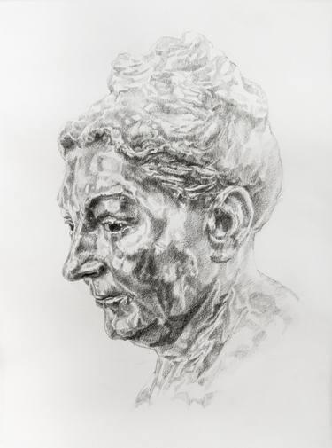 Print of Expressionism Portrait Drawings by Onur Karaalioglu