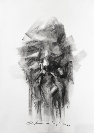 Original Expressionism Portrait Drawings by Onur Karaalioglu